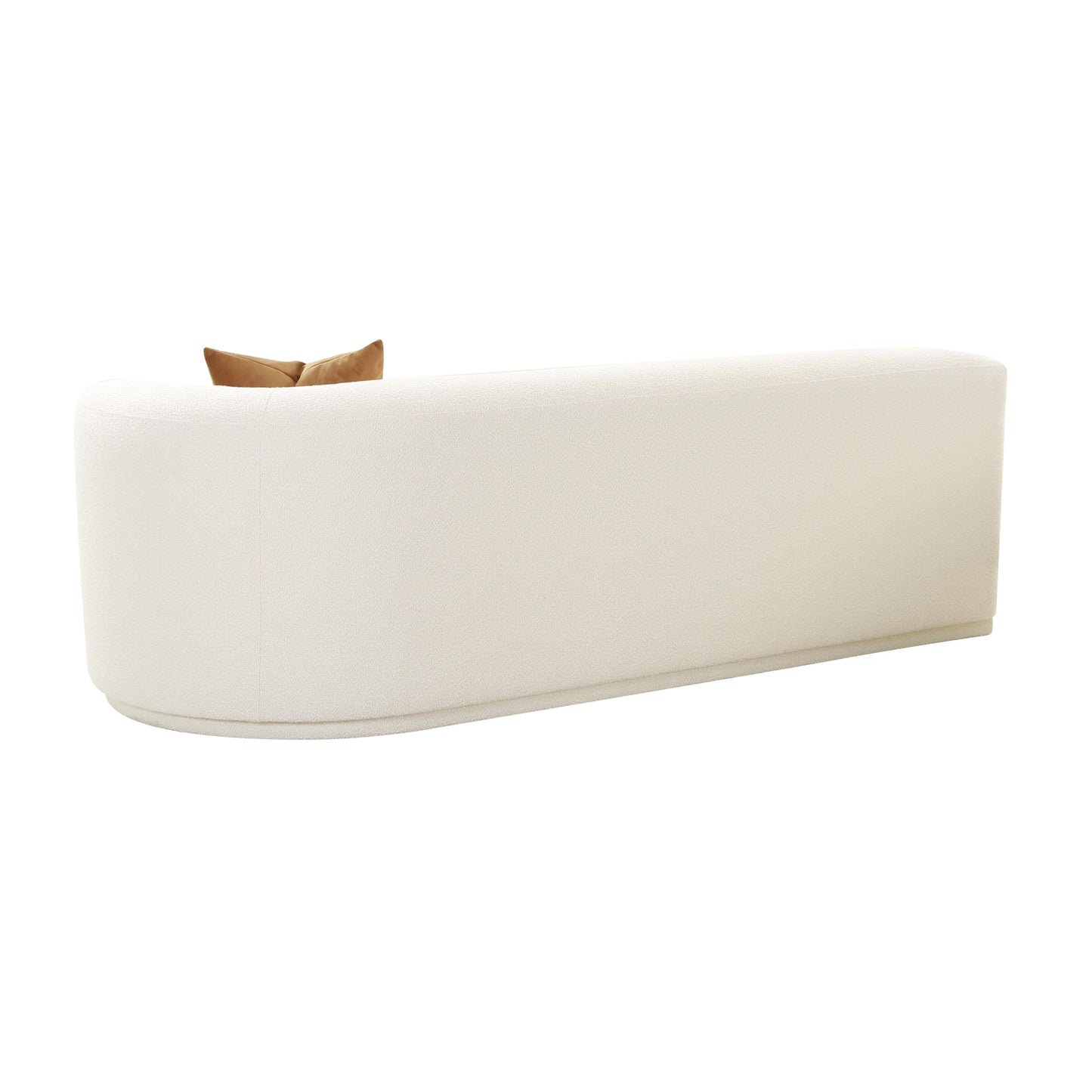 Fickle 82 5 Cream Boucle Modular Loveseat by TOV L68668