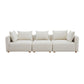 Hangover 112 5 Cream Boucle Sofa by TOV L68787 So