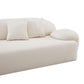 Allegra Cream Velvet Sofa by TOV