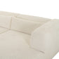 Tarra 3 Piece Fluffy Oversized Corduroy Modular L Shaped Sectional by TOV L69006 L69010