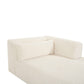 Tarra 71 Fluffy Oversized Corduroy Modular Chaise by TOV L69006