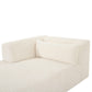 Tarra 71 Fluffy Oversized Corduroy Modular Chaise by TOV L68878