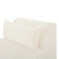 Tarra Fluffy Oversized Corduroy Modular Armless Chair by TOV L69008