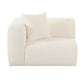 Tarra Fluffy Oversized Corduroy Modular Corner Chair by TOV L69009