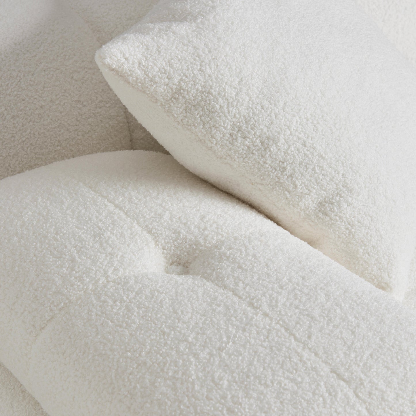 Calliope 6 Piece Vegan Shearling Modular U Sectional by TOV L69307 Sec