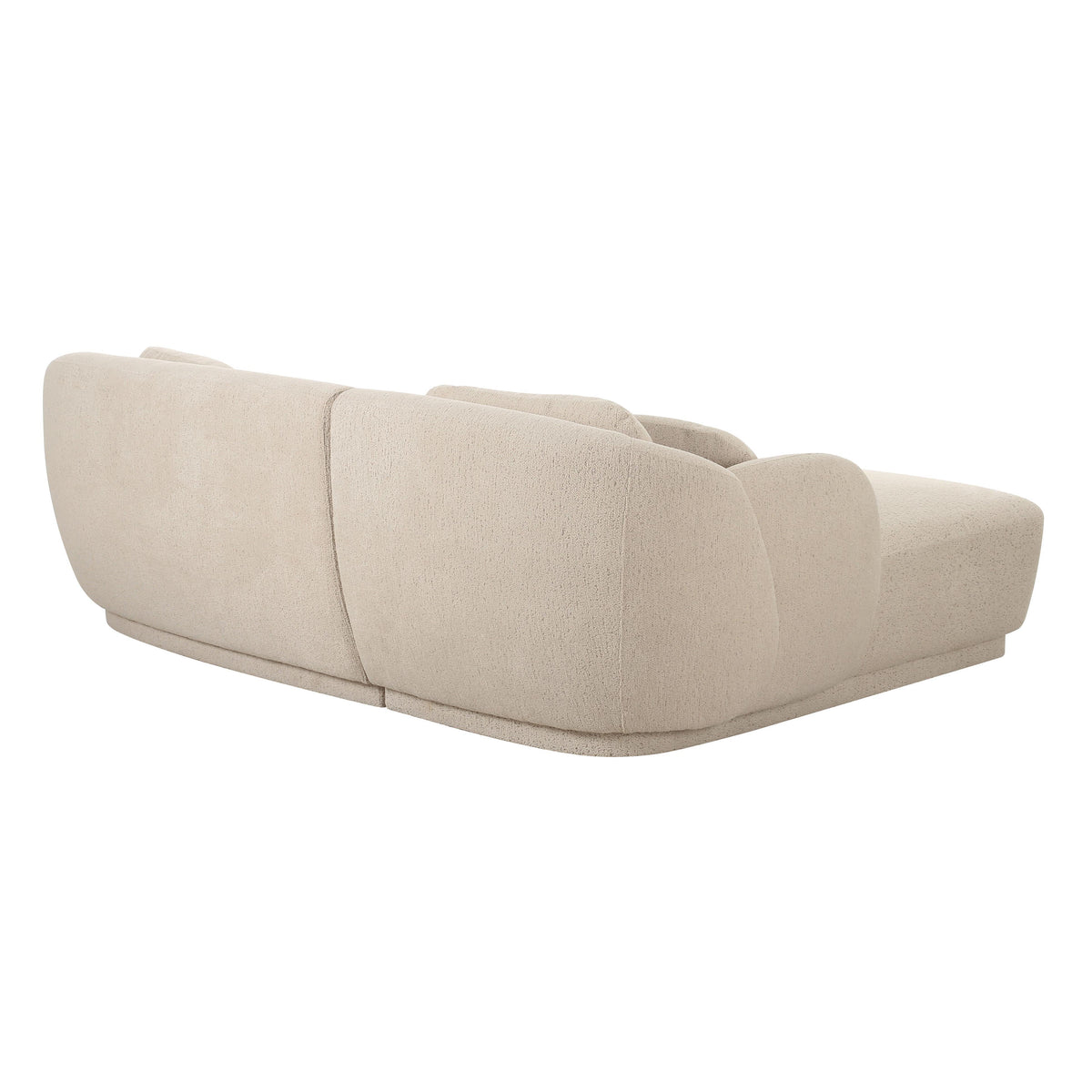 Misty Cream Performance Boucle Sectional - LAF by TOV Furniture – photo 5 of 7