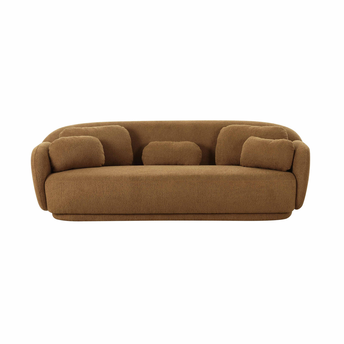 Misty Brown Performance Boucle Sofa by TOV Furniture – photo 1 of 6