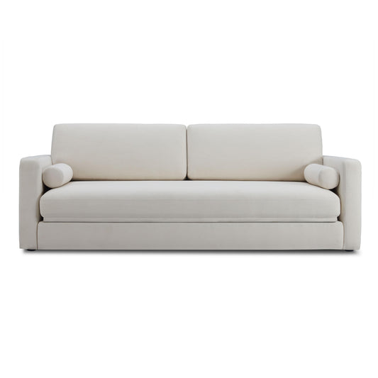 Ryan 91" Cream Upcycled Performance Linen Sleeper Sofa by TOV Furniture – photo 2 of 10