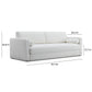 Ryan 91 Boucle Sofa Bed by TOV L69061