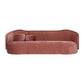 Circe 92 5 Textured Velvet Sofa by TOV L68841