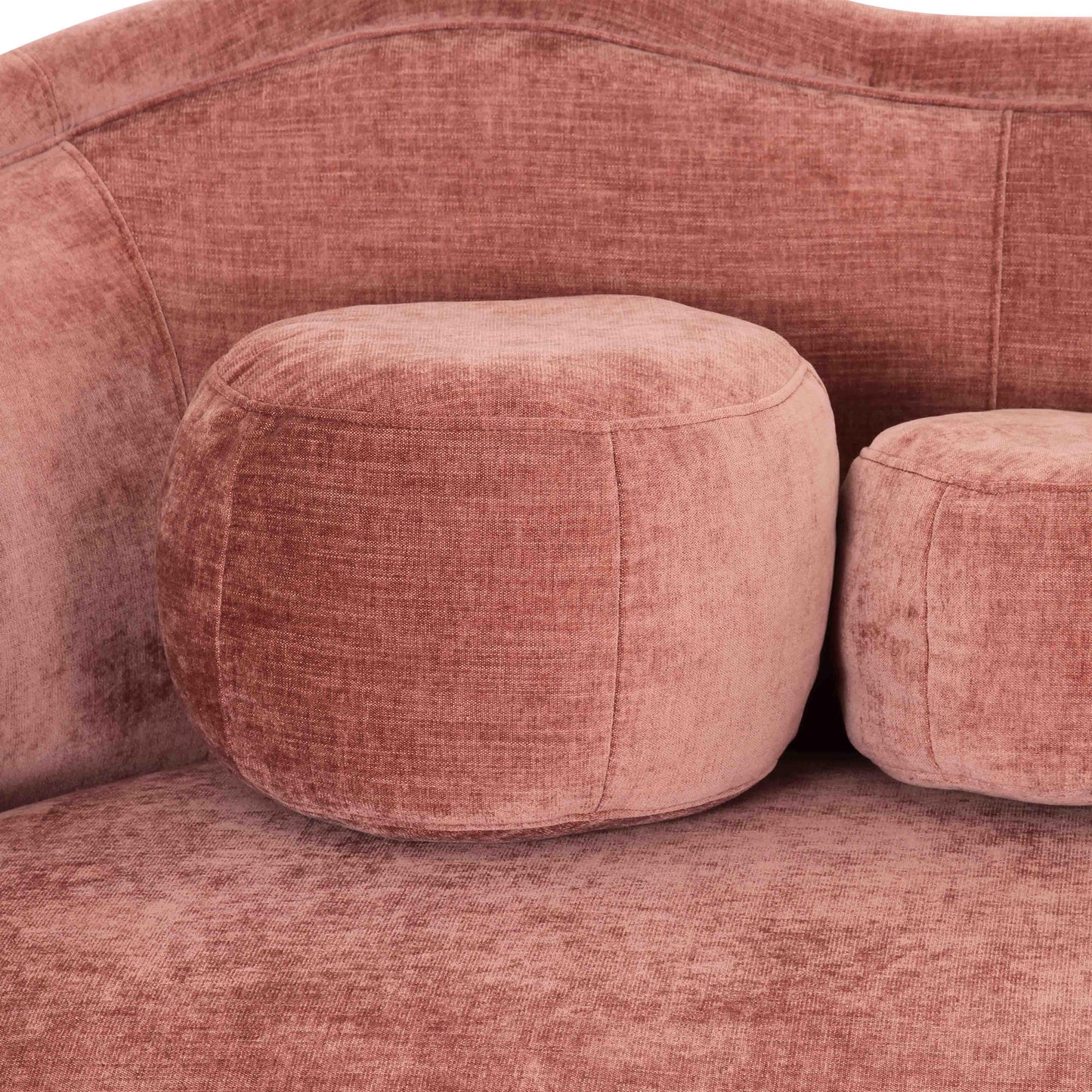 Circe 92 5 Textured Velvet Sofa by TOV L69060