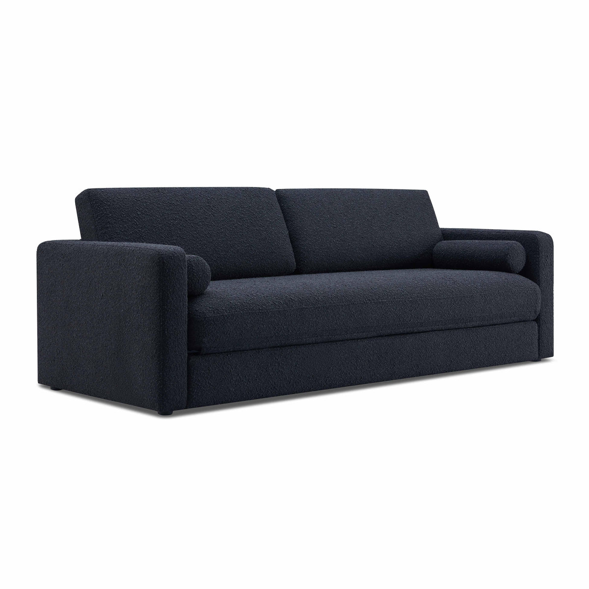 Ryan Black Boucle Sleeper Sofa by TOV Furniture – photo 1 of 10