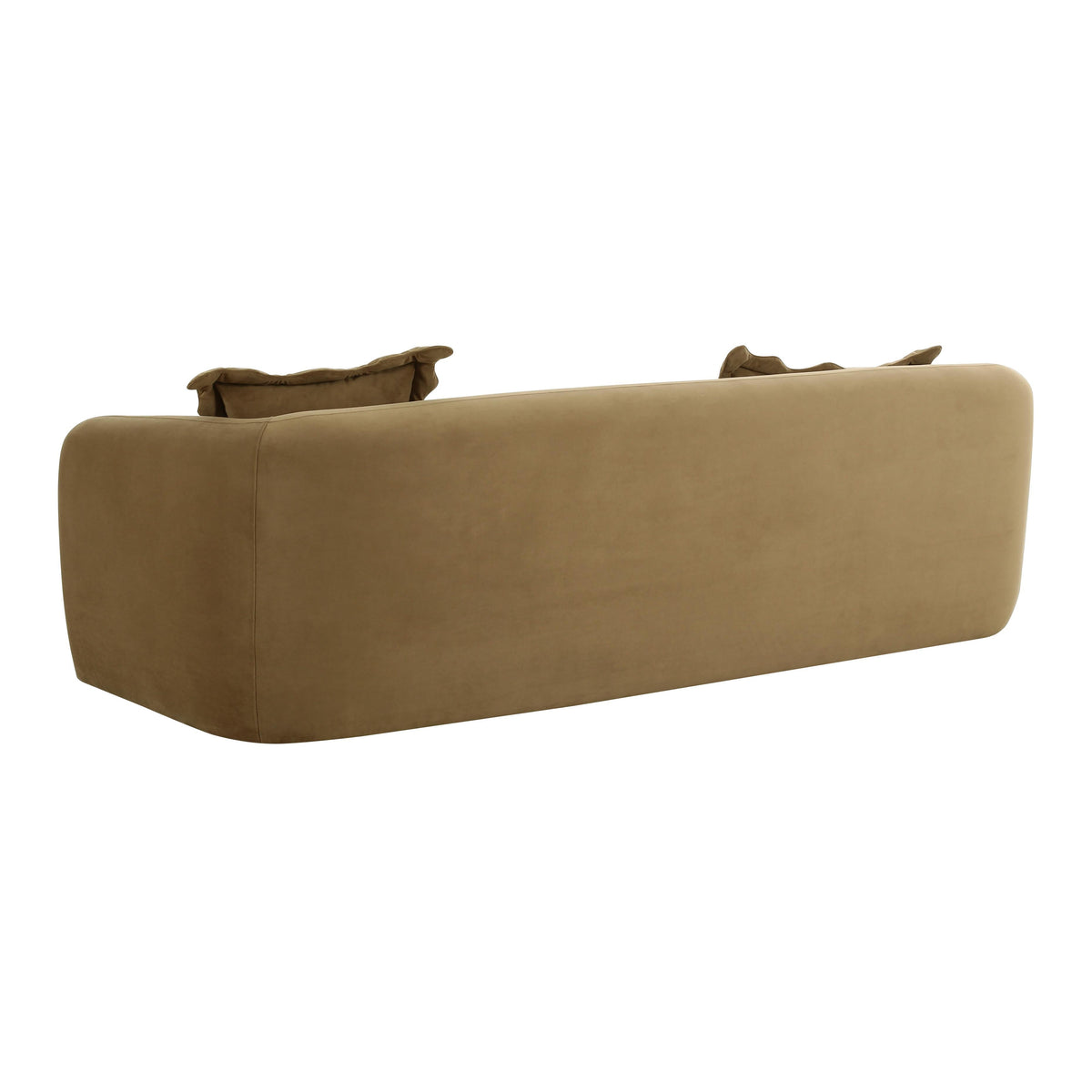 Lou 91" Cafe Au Lait Performance Velvet Sofa by TOV Furniture – photo 6 of 8