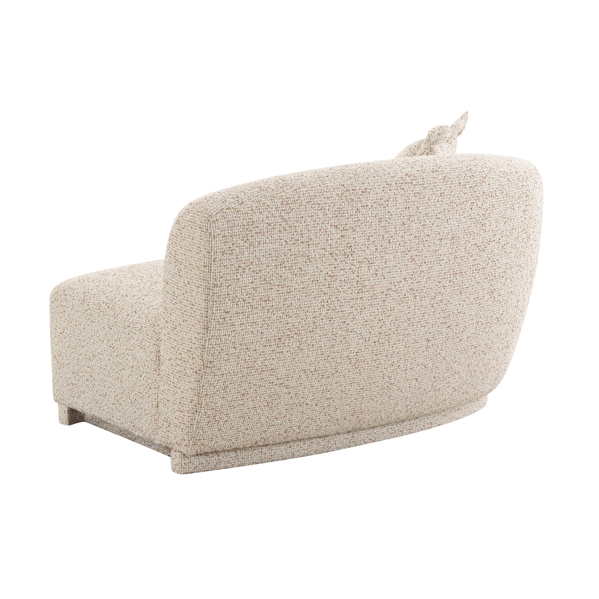 Marion Two-Tone Textured Performance Boucle Loveseat - LAF by TOV Furniture – photo 4 of 6