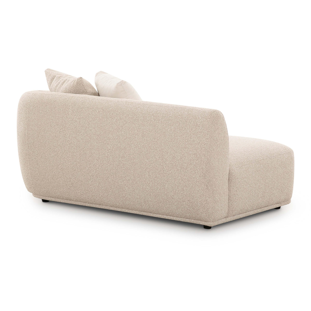Sylvie Cream Performance Boucle Right Arm Chair 2-Seater by TOV Furniture – photo 3 of 6