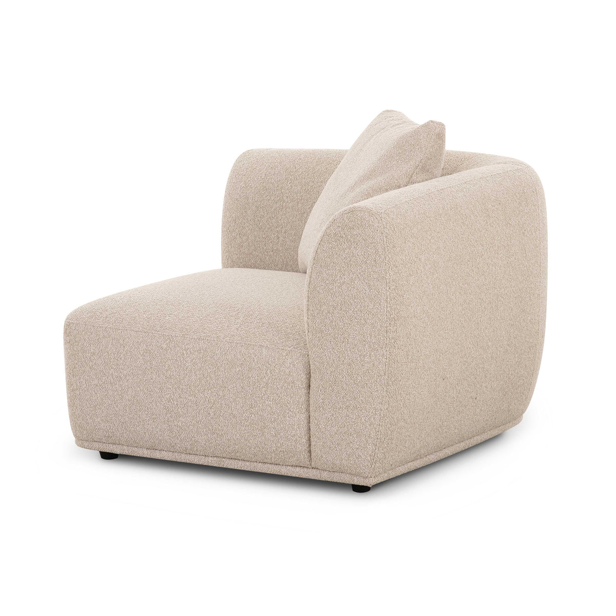Sylvie Cream Performance Boucle Corner Chair by TOV Furniture – photo 3 of 6