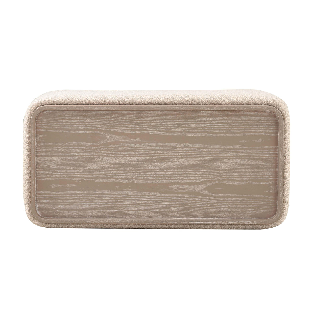Sylvie Cream Performance Boucle Ottoman Table by TOV Furniture – photo 4 of 6