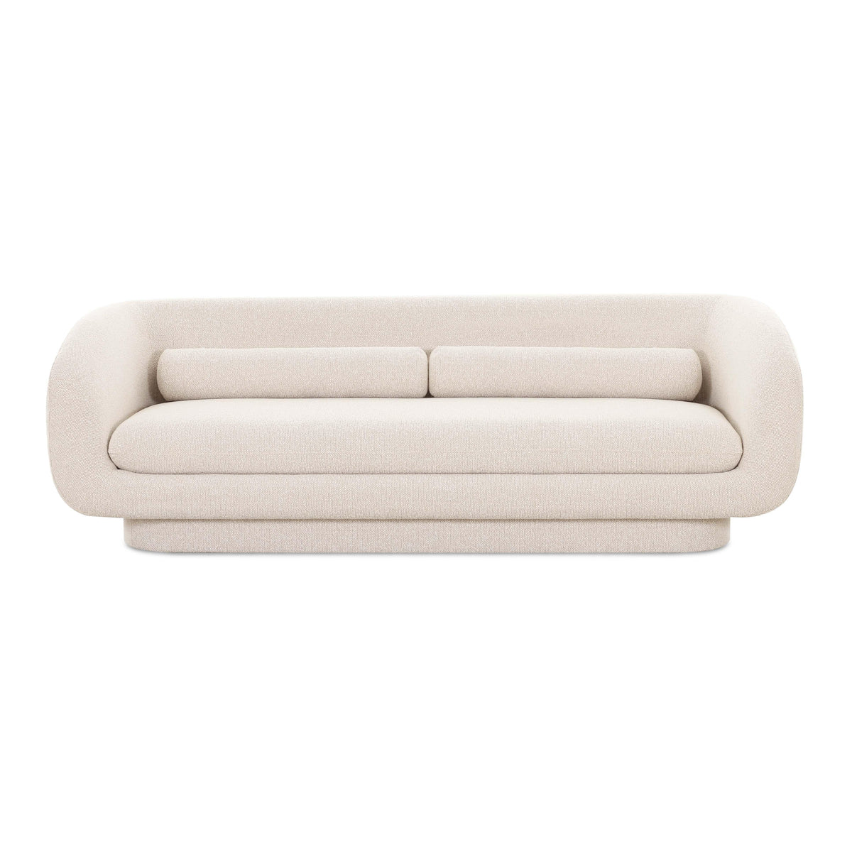 Simone 96" Cream Performance Boucle Sofa by TOV Furniture – photo 3 of 7