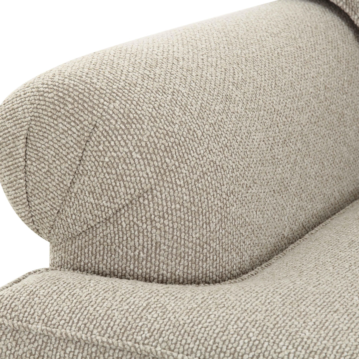 Yvette 92" Warm Grey Performance Boucle Sofa by TOV Furniture – photo 6 of 8