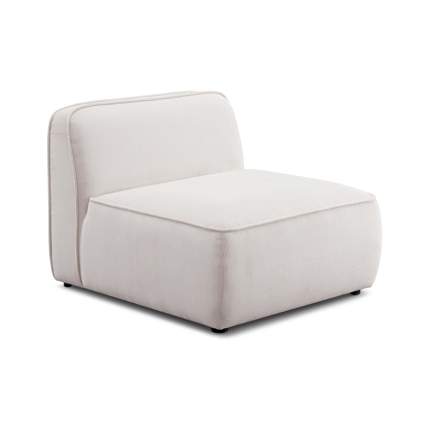 Travie Performance Corduroy Velvet Armless Chair by TOV L69180