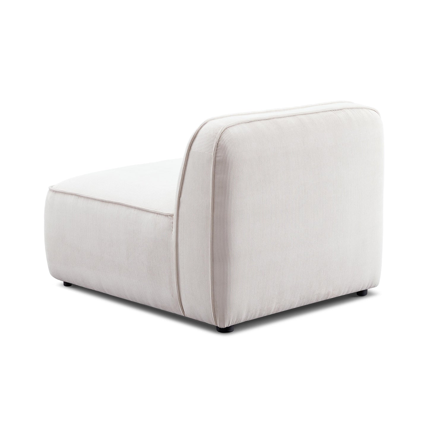 Travie Performance Corduroy Velvet Armless Chair by TOV L69170