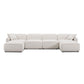 Travie 6 Pieceperformance Corduroy Velvet Modular U Sectional by TOV L69185