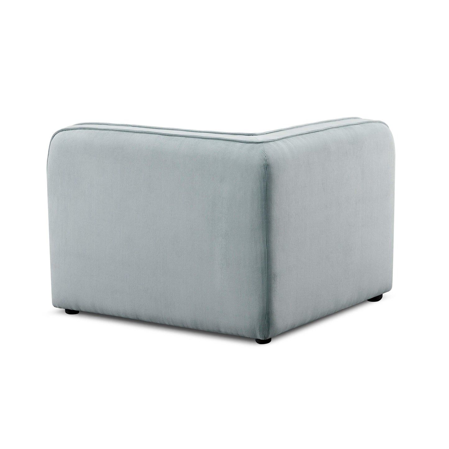 Travie Performance Corduroy Velvet Corner Chair by TOV L69171