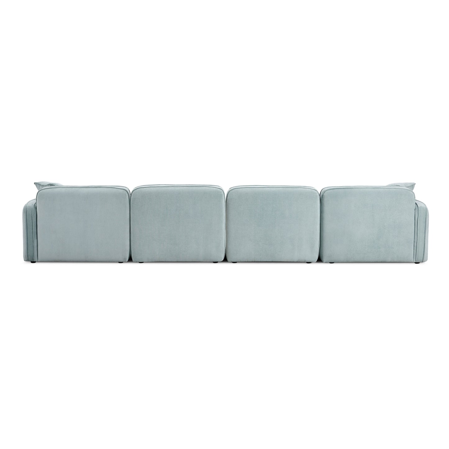 Travie 6 Pieceperformance Corduroy Velvet Modular U Sectional by TOV L69185