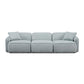 Travie 112 Performance Corduroy Velvet Modular Sofa by TOV L69176
