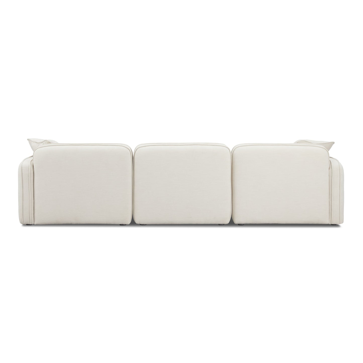Travie Sand Upcycled Linen Modular Sofa by TOV L69209