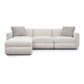 Perry 4 Piece Cream Chenille Modular Sectional by TOV L69219 Sec