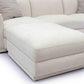 Perry 4 Piece Cream Chenille Modular Sectional by TOV L69219 Sec