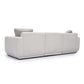 Perry 96 Cream Chenille Modular Sofa by TOV L69220 So