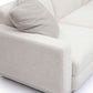 Perry 124 Cream Chenille Modular Long Sofa by TOV L69220 So1