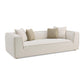Tristine 96 Cream Linen Sofa by TOV L69251