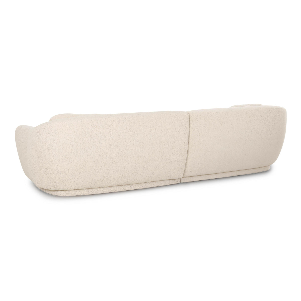 Misty 115" Cream Performance Boucle Modular Sofa by TOV Furniture – photo 4 of 6