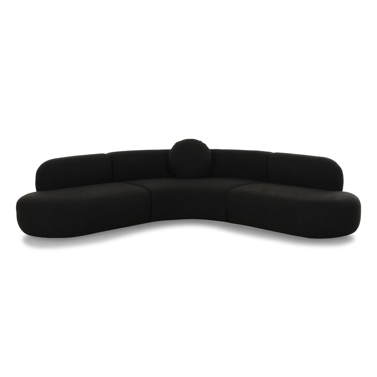 Broohah Black Performance Boucle Sectional by TOV Furniture – photo 2 of 6
