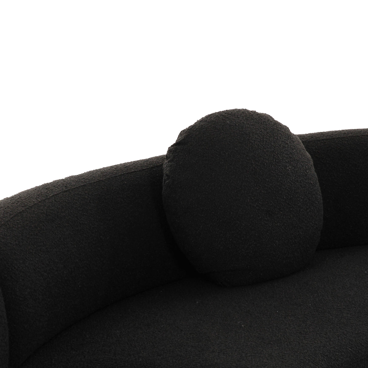 Broohah Black Performance Boucle Sectional by TOV Furniture – photo 5 of 6