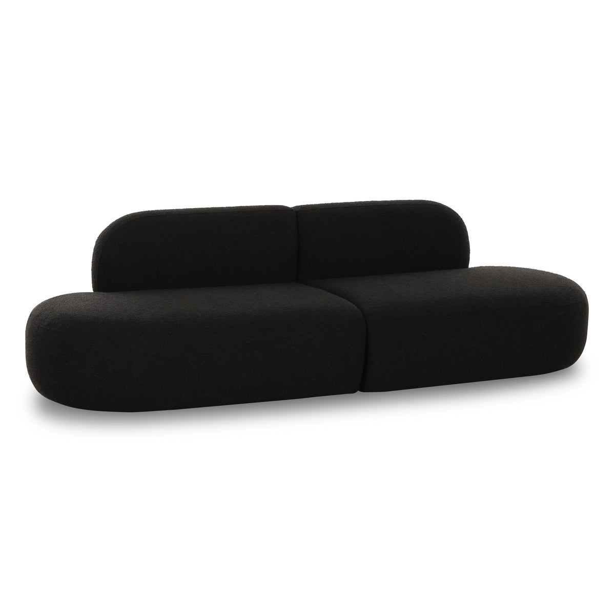 Broohah 94" Black Performance Boucle Sofa by TOV Furniture – photo 3 of 9