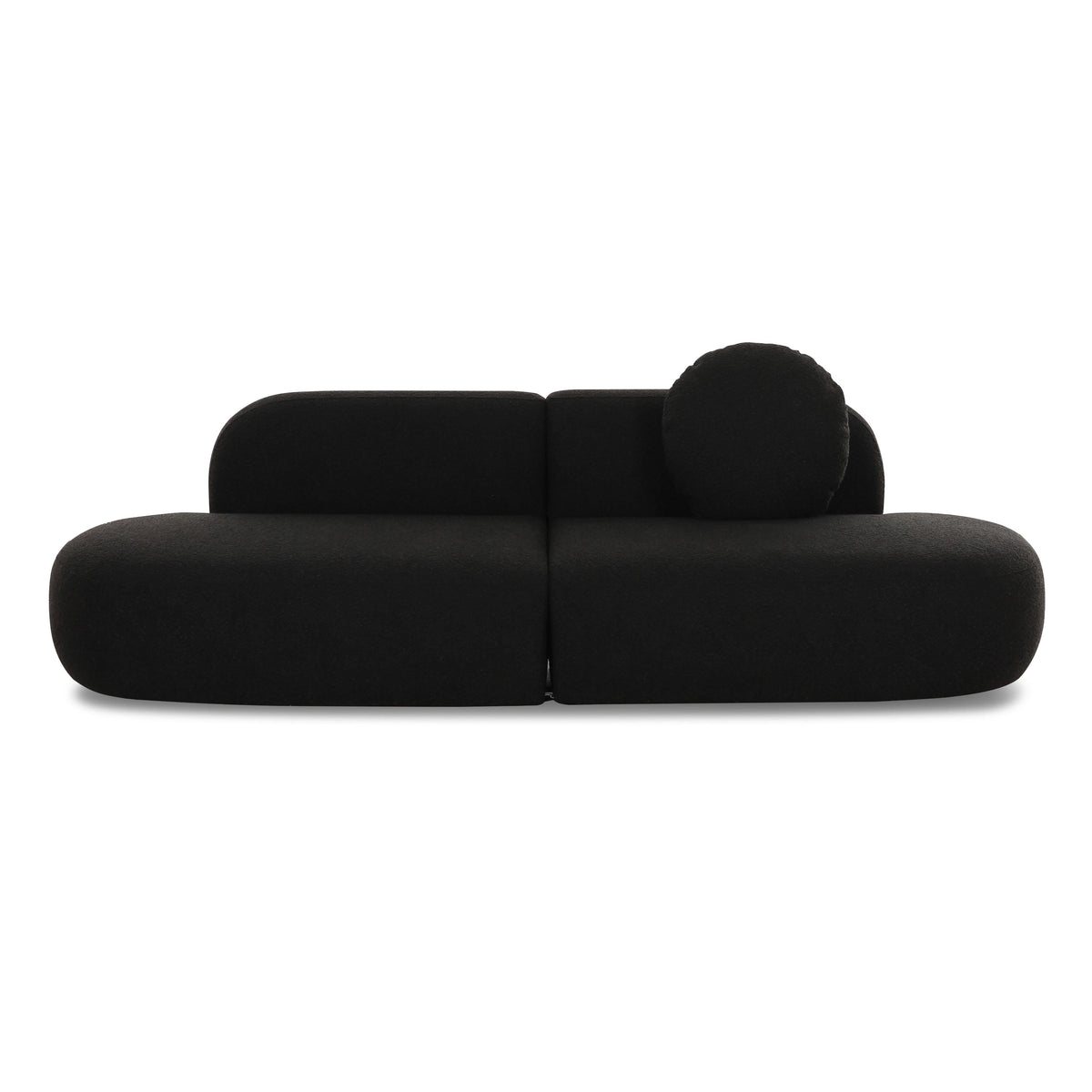 Broohah 94" Black Performance Boucle Sofa by TOV Furniture – photo 4 of 9