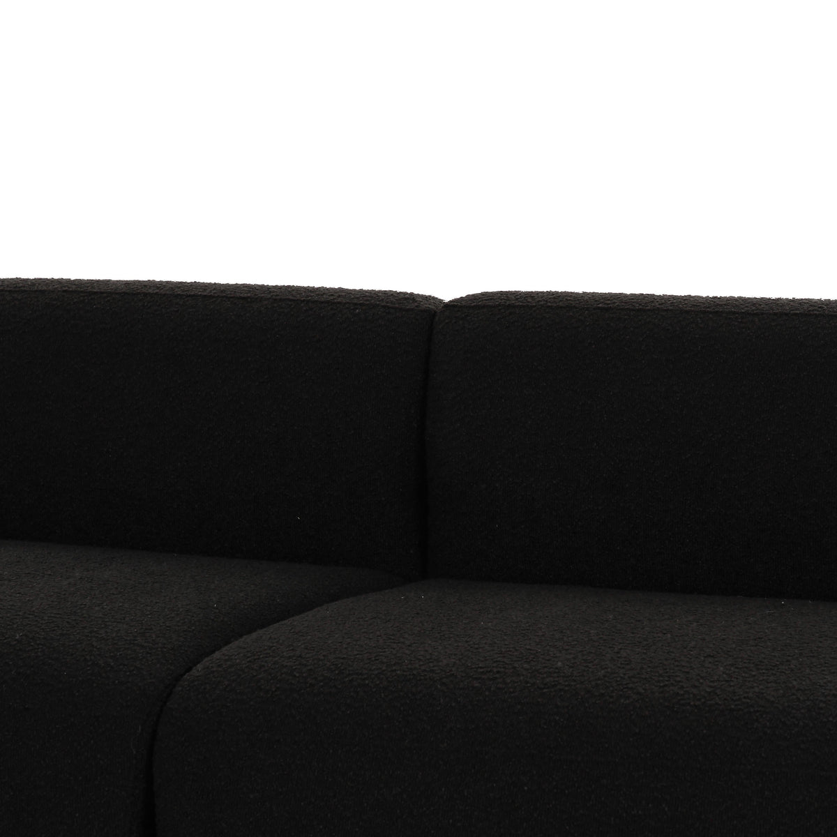 Broohah 94" Black Performance Boucle Sofa by TOV Furniture – photo 8 of 9