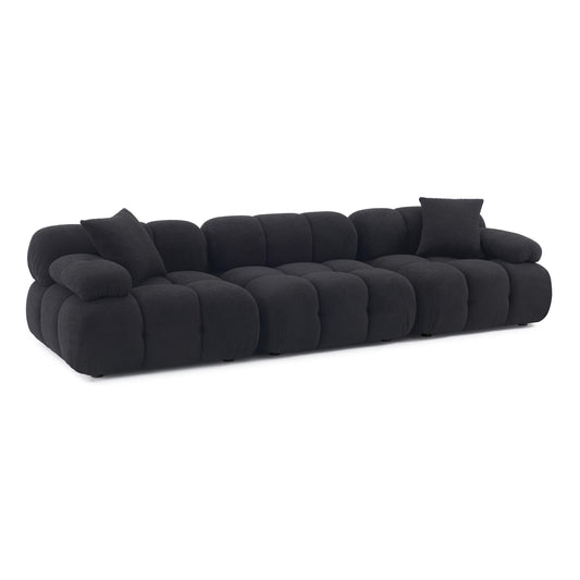 Calliope 118 Vegan Shearling Modular Sofa by TOV L69306
