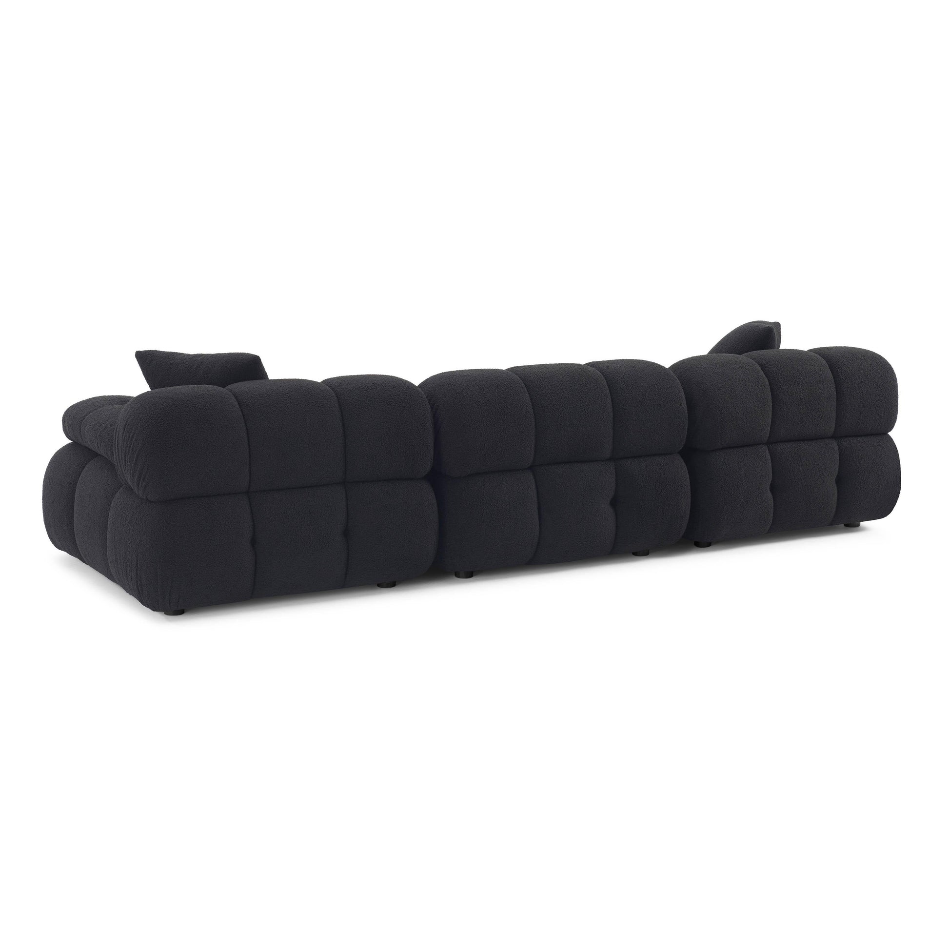 Calliope 118 Vegan Shearling Modular Sofa by TOV L69306
