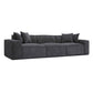 Mindy 115 Chenille Basketweave Modular Sofa by TOV L69317 So