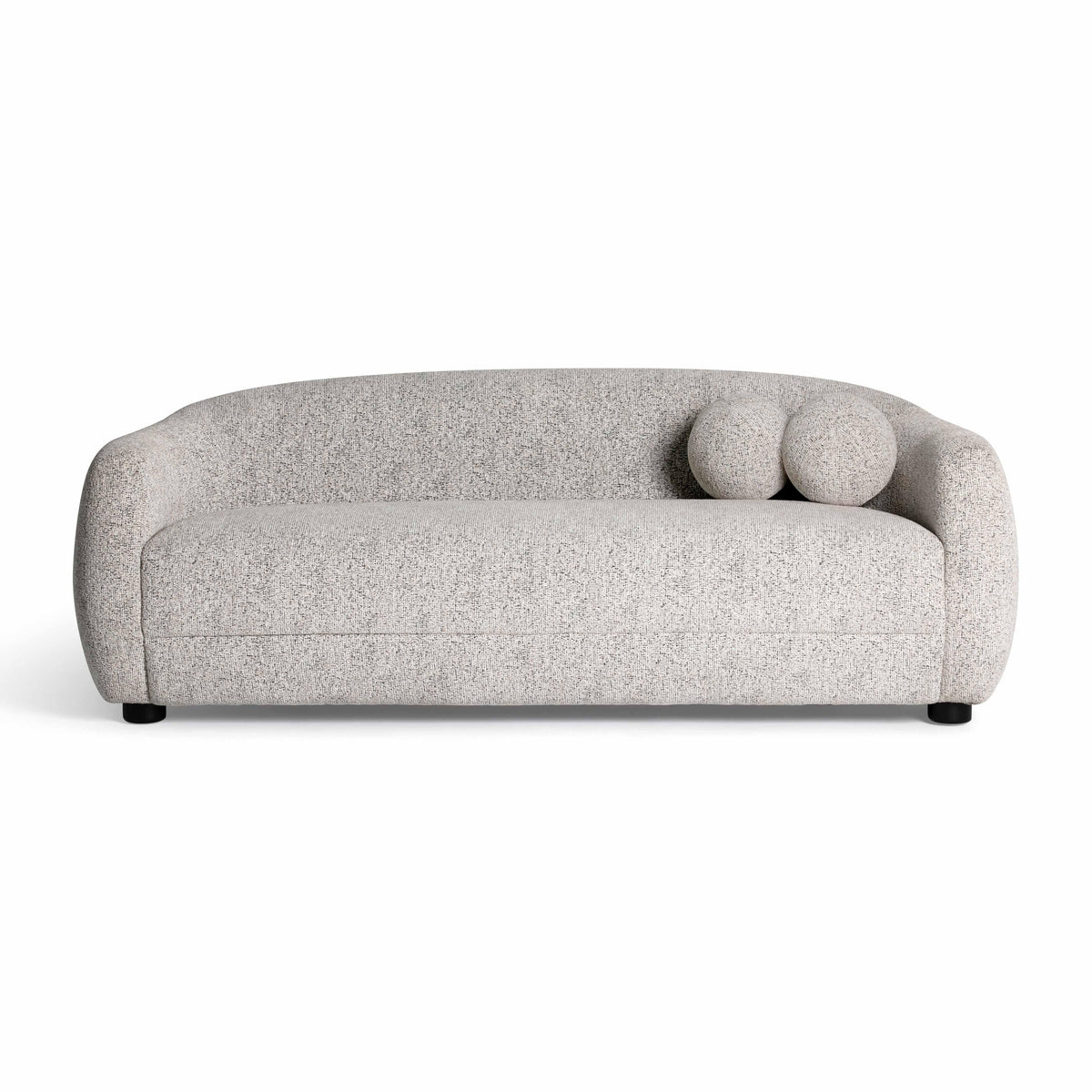Judy 80" Black and White Woven Performance Fabric Sofa by TOV Furniture – photo 3 of 8