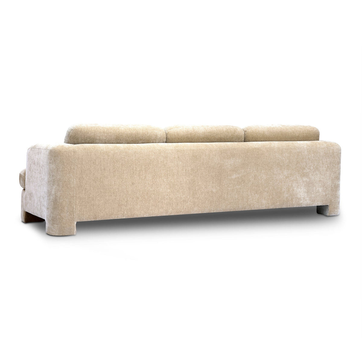 Halsey 102" Tan Textured Fabric Sofa by TOV Furniture – photo 5 of 7