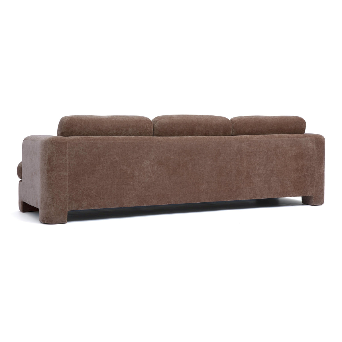 Halsey 102" Brown Textured Fabric Sofa by TOV Furniture – photo 5 of 7