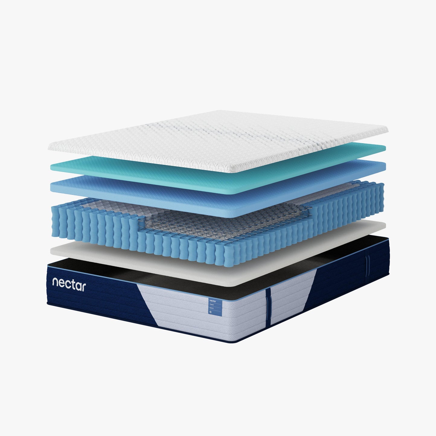Nectar Hybrid Classic 5 1 White 12 Mattress by TOV M14011