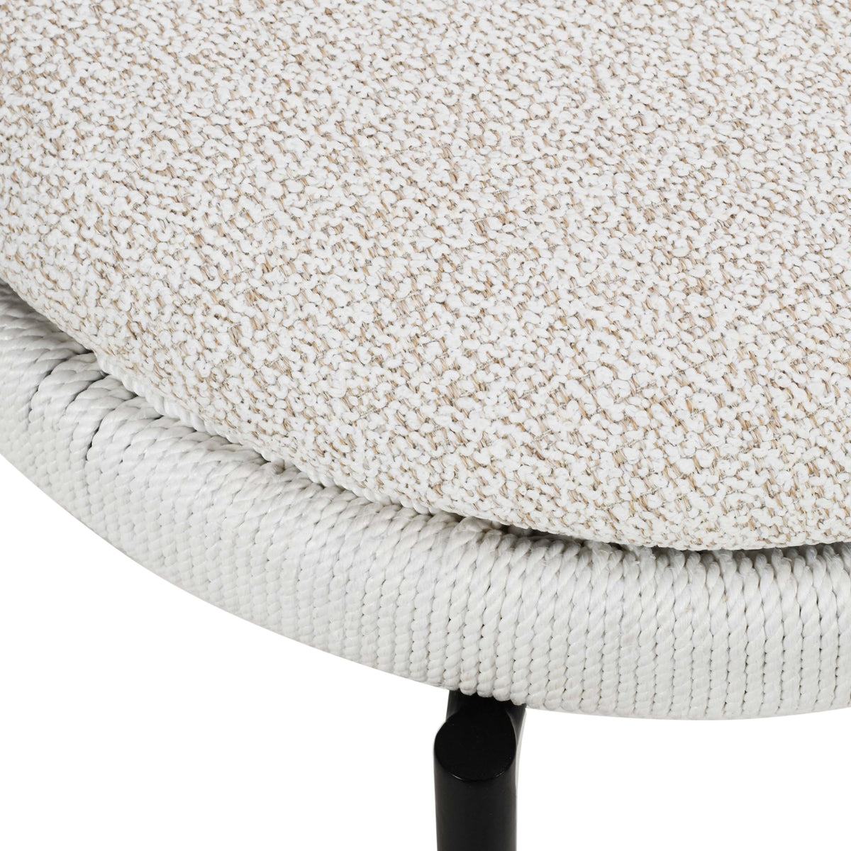 Pansy Cream Outdoor Dining Chair by TOV Furniture – photo 6 of 8