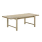 Gata 87 Light Teak Outdoor Rectangular Dining Table by TOV O54272